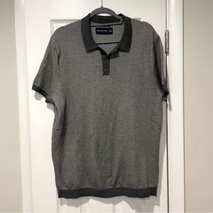 Abercrombie sweater polo size XXL